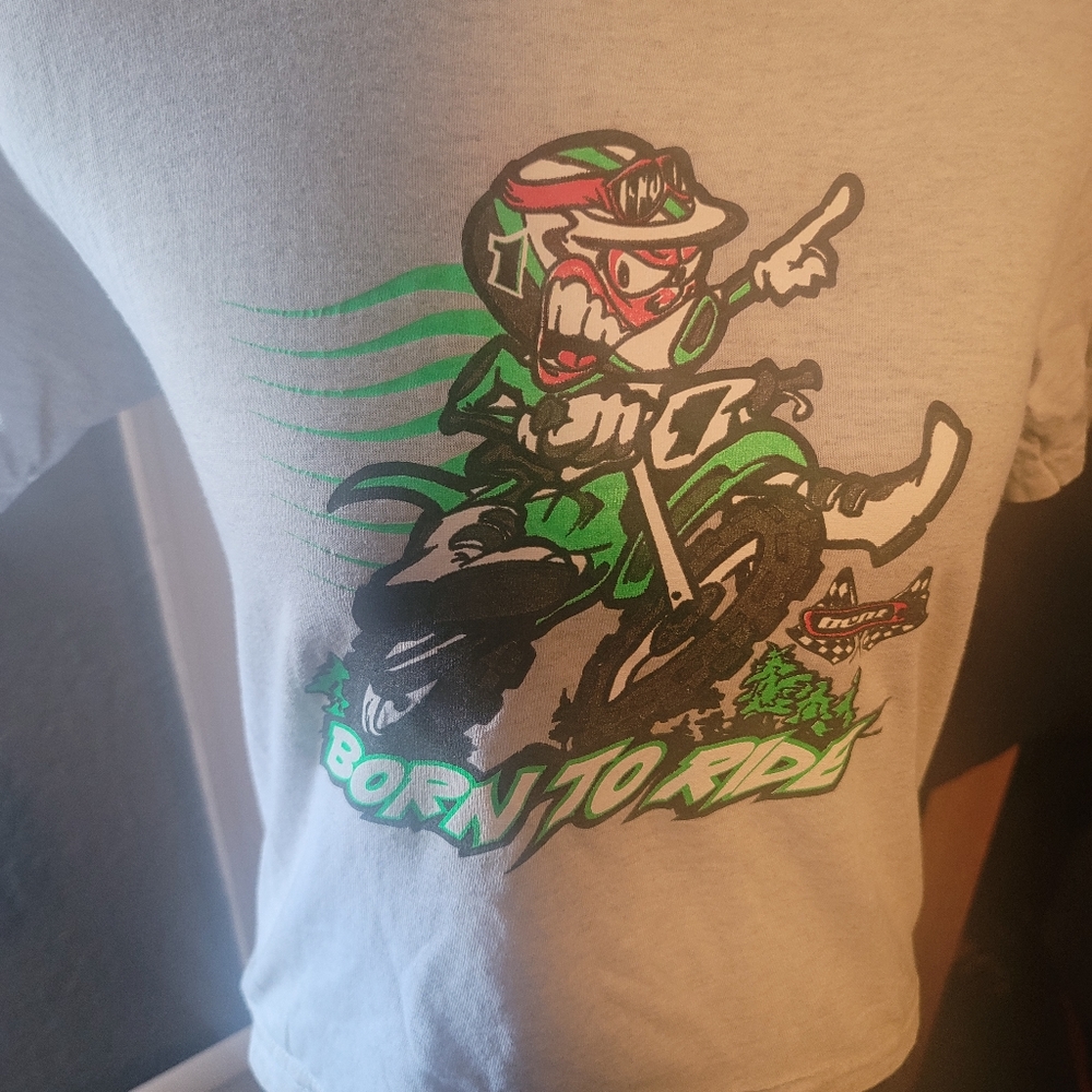 Born to Ride kids Tshirt Size M